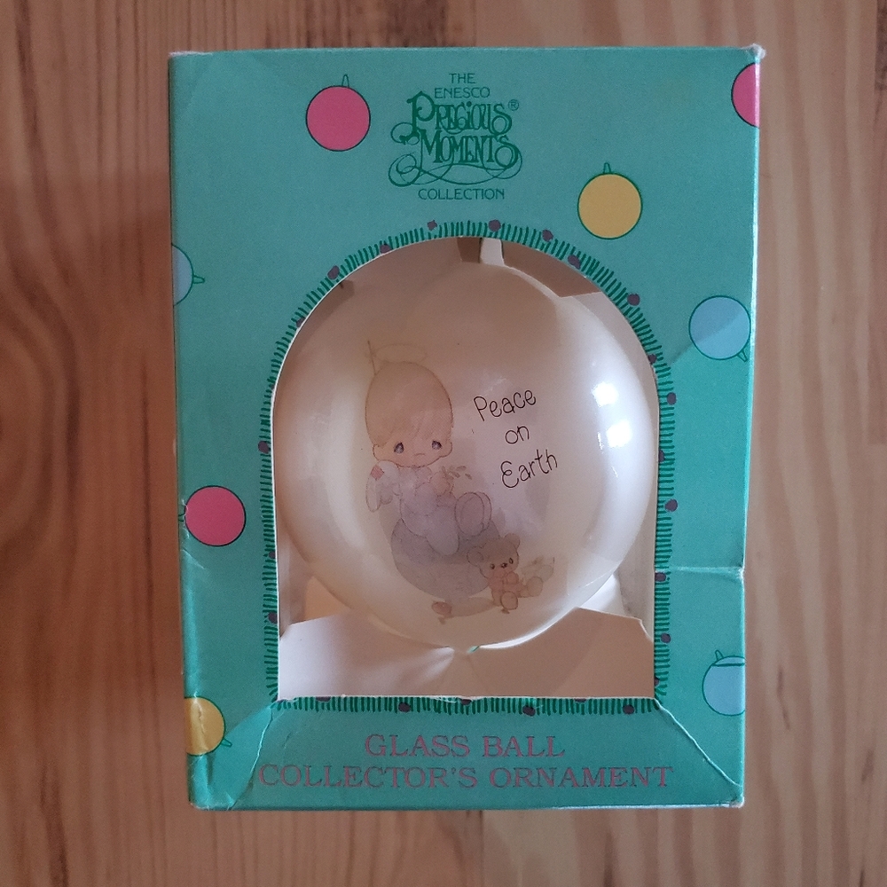 Precious Moments Glass Ball Collector's Ornament